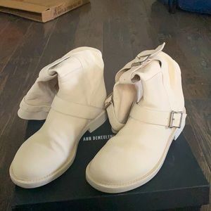 Ann Demeulemeester Tall Moto Boots - 38